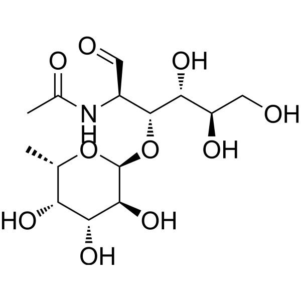 2-Acetamido-2-deoxy-3-O-(α-L-fucopyranosyl)-D-glucopyranose 52630-68-9